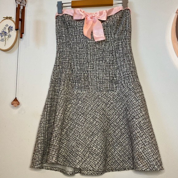 Y2K strapless drop waist dress - Picture 2 of 6